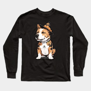 Halloween dog Long Sleeve T-Shirt